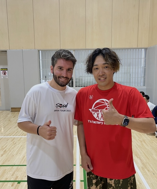 Miki Molgosaコーチとの写真